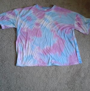 Tie dye short sleeve t-shirt
